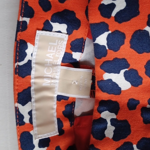 MICHAEL Michael Kors "Miranda" Animal Print Skinny Pants- Sz. 2 - Picture 6 of 11
